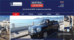 Desktop Screenshot of mistral-location.com